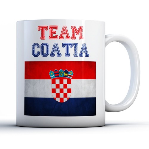 Team croatia printed mug - team,