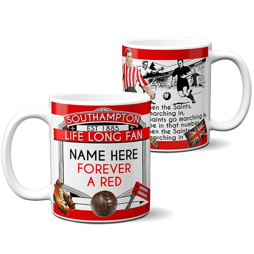 Personalised supporter mug - personalised,