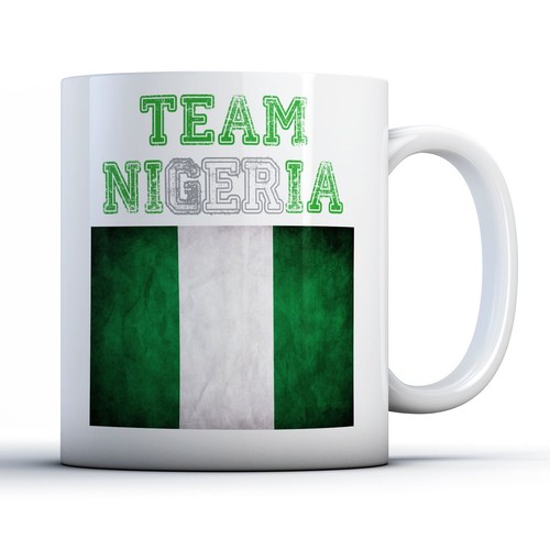 Team nigeria printed - nigeria, mug