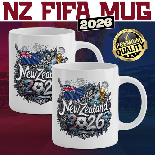 New zealand football team mug - new,