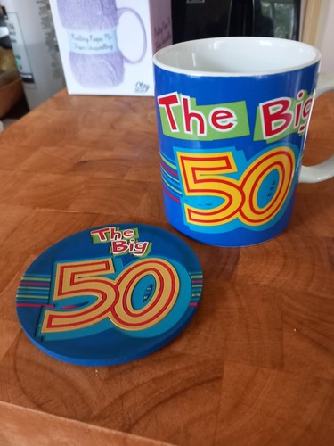Team mates 50th birthday mug - 50th,