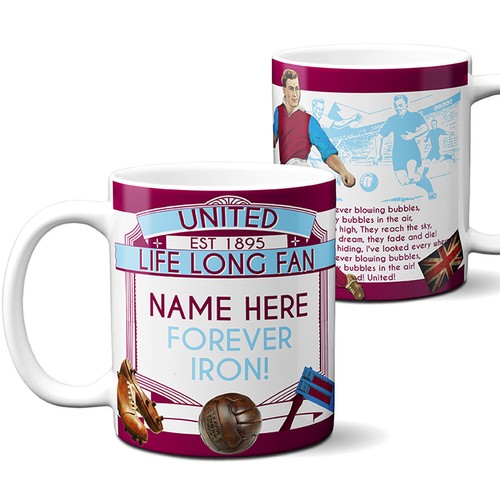 Personalised supporter mug - personalised,