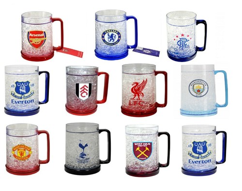 Football club freezer mug - football,