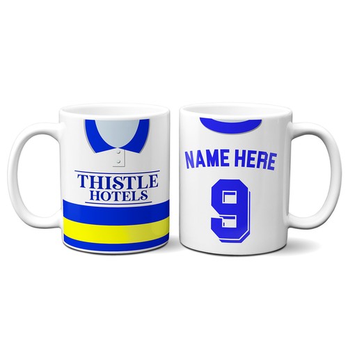 Personalised leeds mug - personalised,