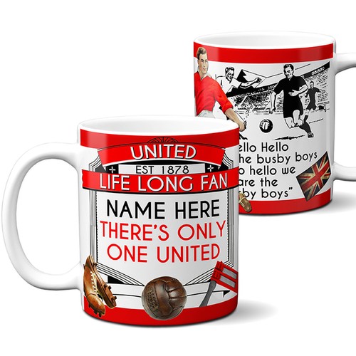 Personalised supporter mug - personalised,
