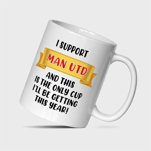 Support football team mug - support,