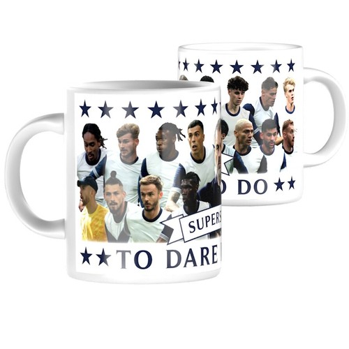 Tottenham team mug 11oz - tottenham,