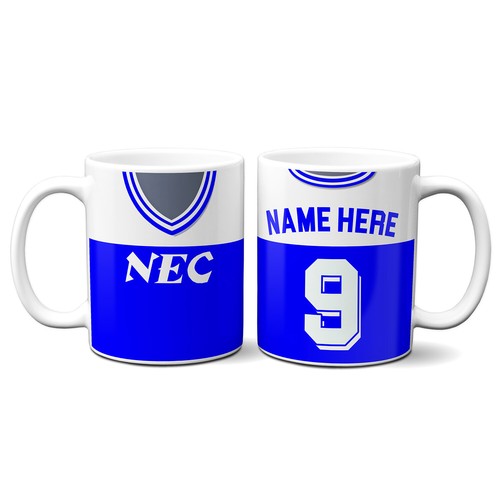 Personalised everton mug - personalised,