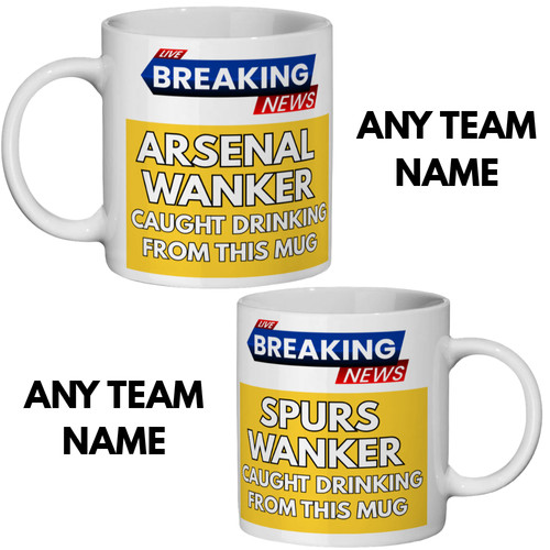 Football mug custom team - mug, club