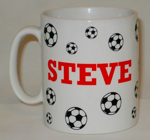 Personalised football mug any - personalised,